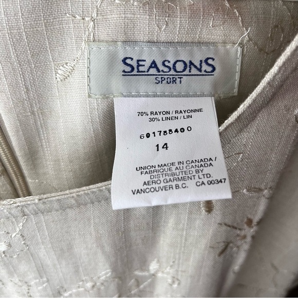 Linen/Rayon Blend Maxi Dress - Picture 5 of 6